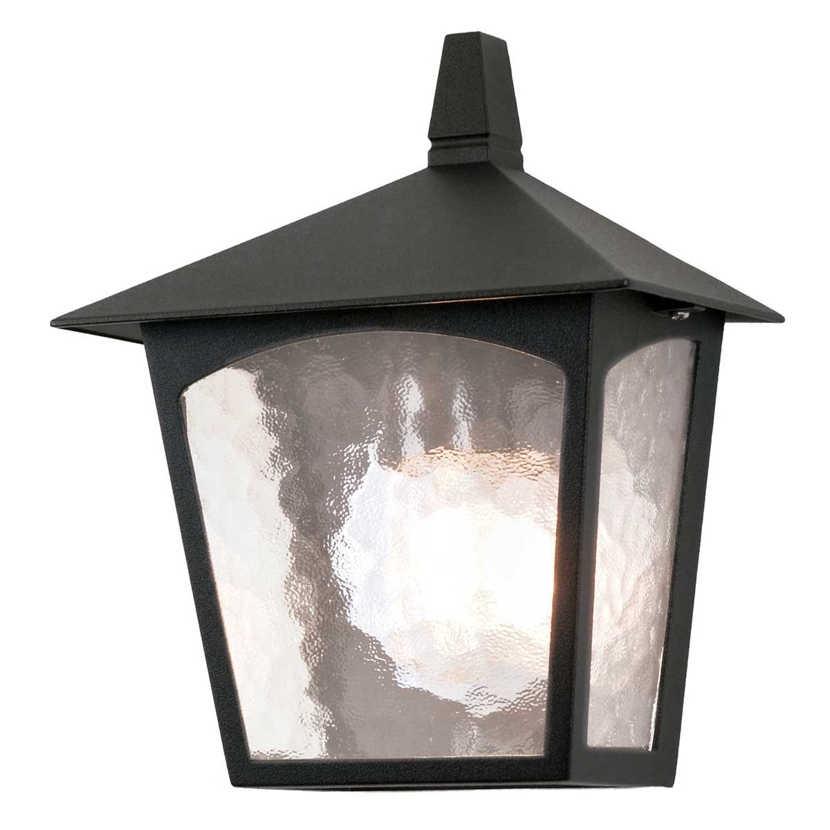 Elstead Lighting Outdoor Wall Light from the York range. York 1 Light Flush Lantern Product Code = BL15-BLACK