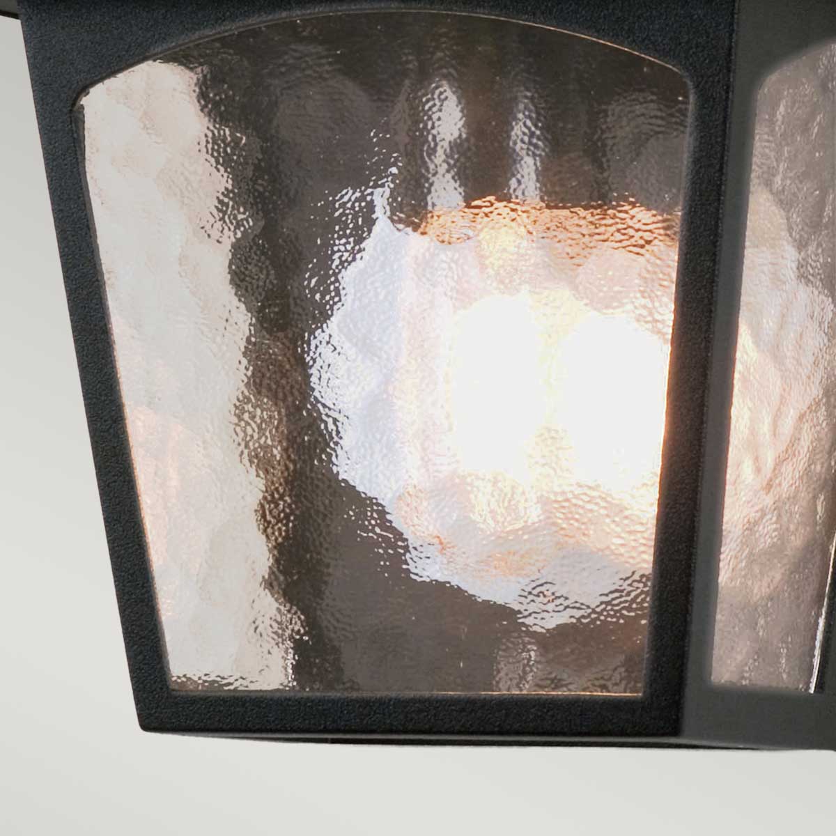 Elstead Lighting Outdoor Wall Light from the York range. York 1 Light Flush Lantern Product Code = BL15-BLACK