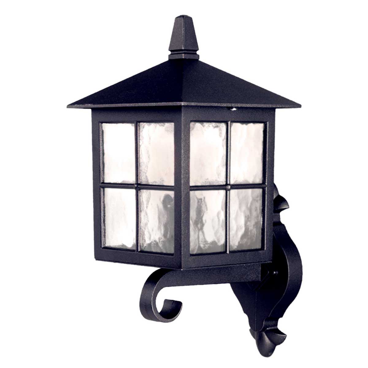 Elstead Lighting Outdoor Wall Light from the Winchester range. Winchester 1 Light Wall Up Lantern Product Code = BL17-BLACK