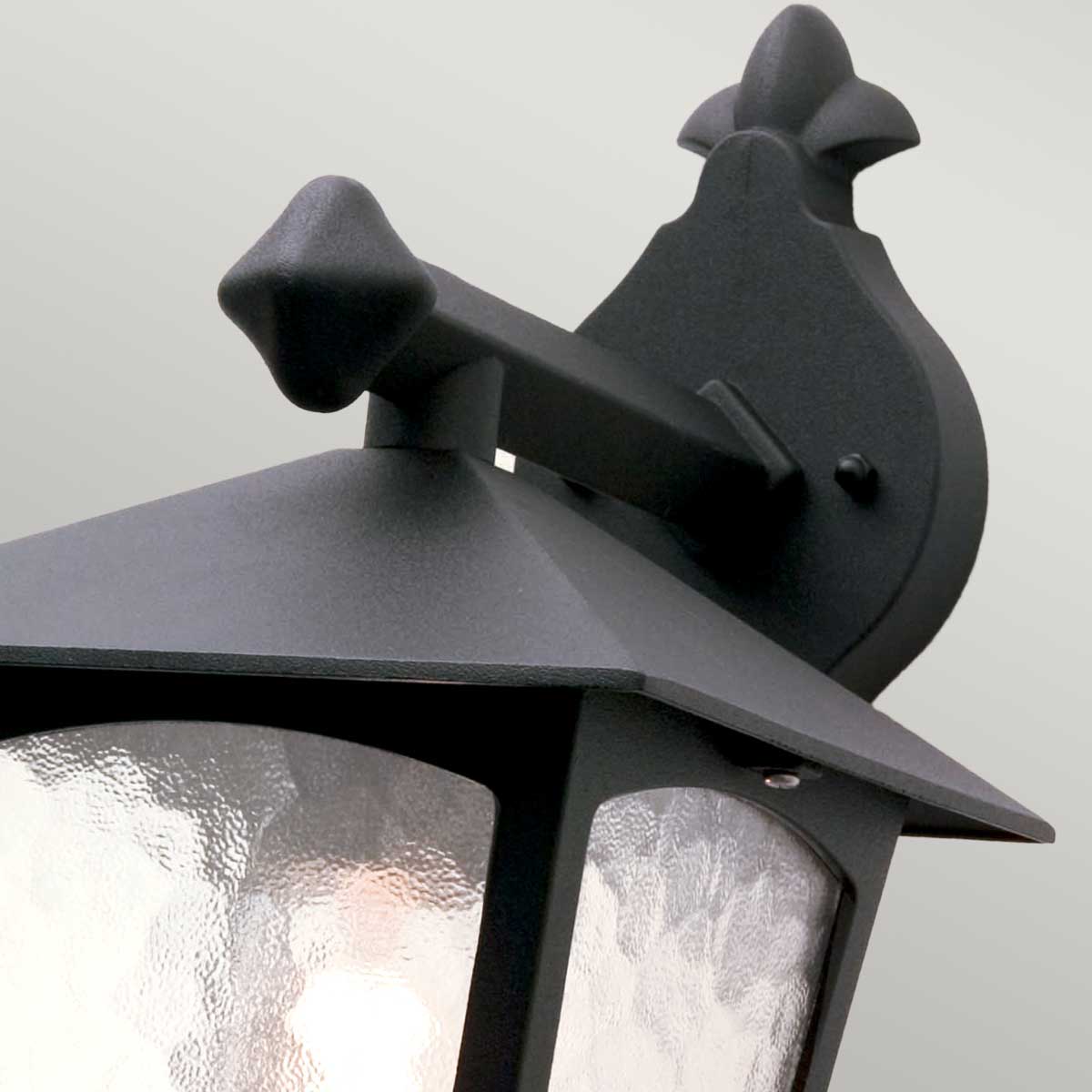 Elstead Lighting Outdoor Wall Light from the York range. York 1 Light Wall Down Lantern Product Code = BL2-BLACK
