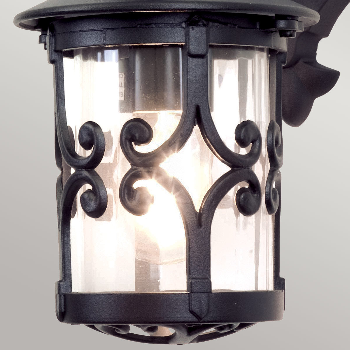 Elstead Lighting Outdoor Wall Light from the Hereford range. Hereford Wall Down Lantern Product Code = BL8-BLACK