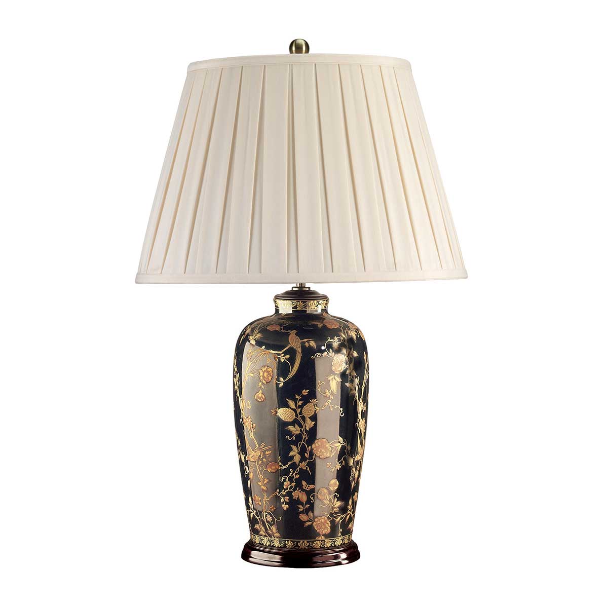 Elstead Lighting Table Lamp from the Black Birds range. Black Birds 1 Light Table Lamp Product Code = BLACKBIRDS-TL