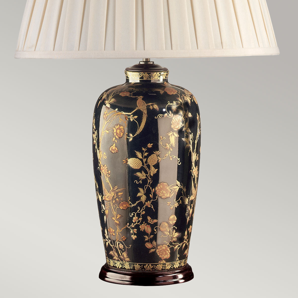 Elstead Lighting Table Lamp from the Black Birds range. Black Birds 1 Light Table Lamp Product Code = BLACKBIRDS-TL