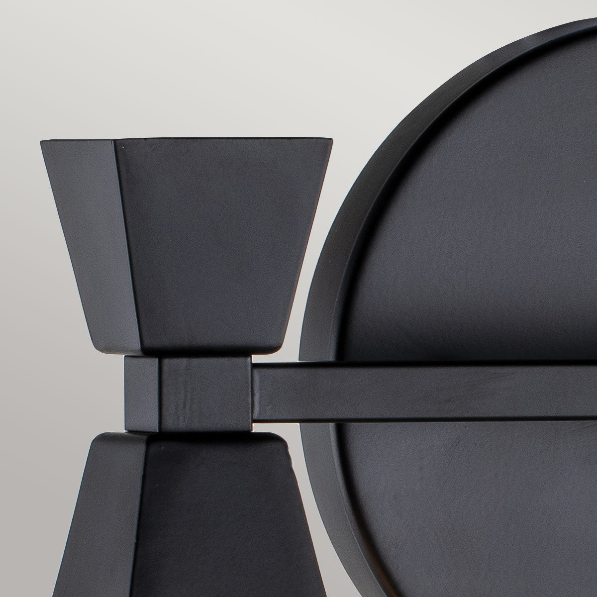 Elstead Lighting Wall Light from the Bowtie range. Bowtie 2lt Wall Light - Matte Black Product Code = BOWTIE-2-MB