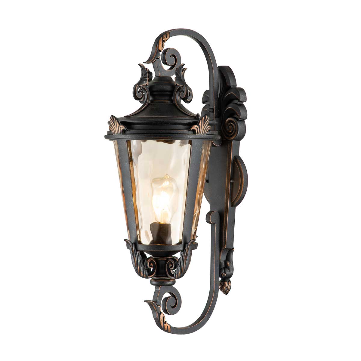 Elstead Lighting Outdoor Wall Light from the Baltimore range. Baltimore 1 Light Large Wall Lantern Product Code = BT1-L