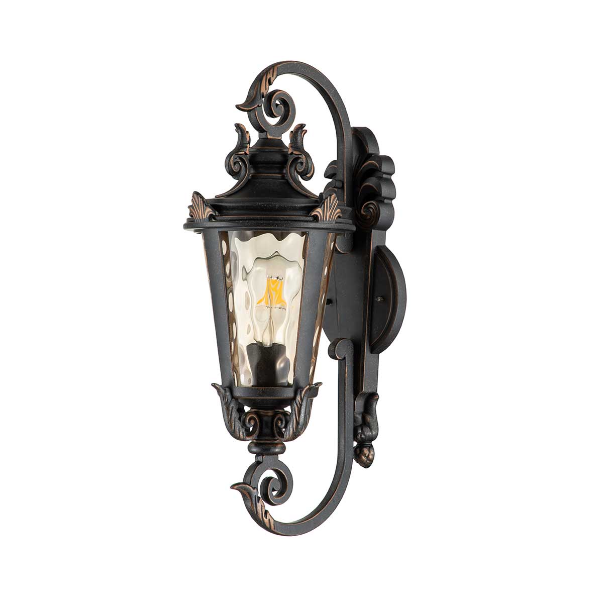 Elstead Lighting Outdoor Wall Light from the Baltimore range. Baltimore 1 Light Medium Wall Lantern Product Code = BT1-M