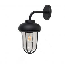 Magnalux Butler One Light Black Wall Light Part Number - BUT01WLBL