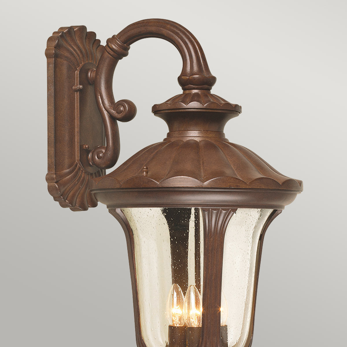 Elstead Lighting Outdoor Wall Light from the Chicago range. Chicago 4 Light Large Down Wall Lantern Product Code = CC2-L