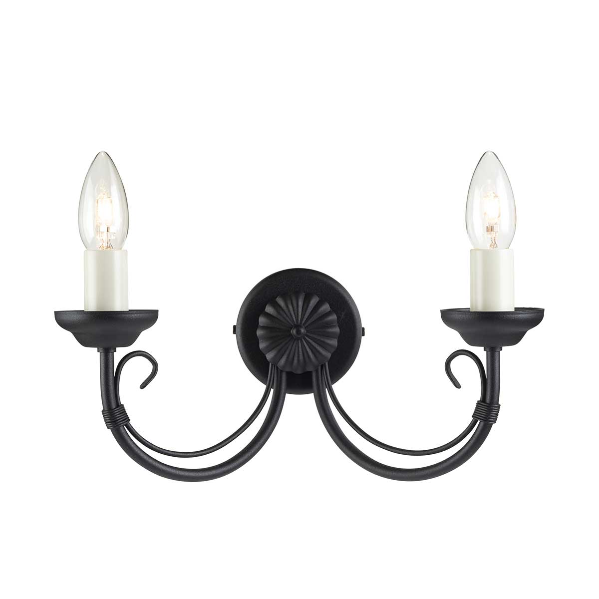 Elstead Lighting Wall Light from the Chartwell range. Chartwell 2 Light Wall Light Product Code = CH2-BLACK