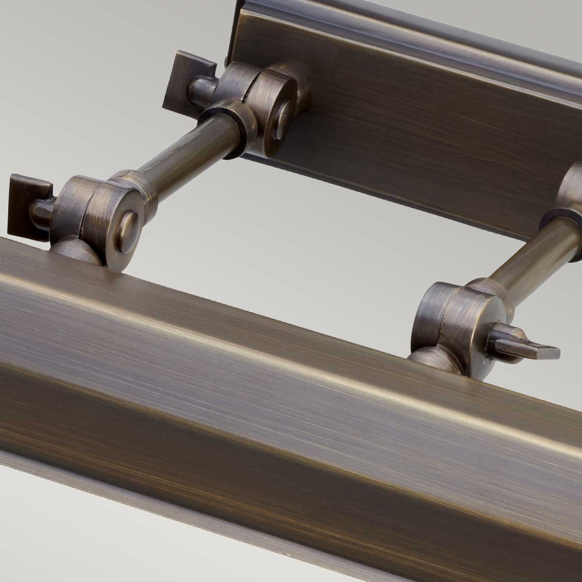 Elstead Lighting Picture Light from the Chawton range. Chawton Large Picture Light Product Code = CHAWTON-PLL-DB