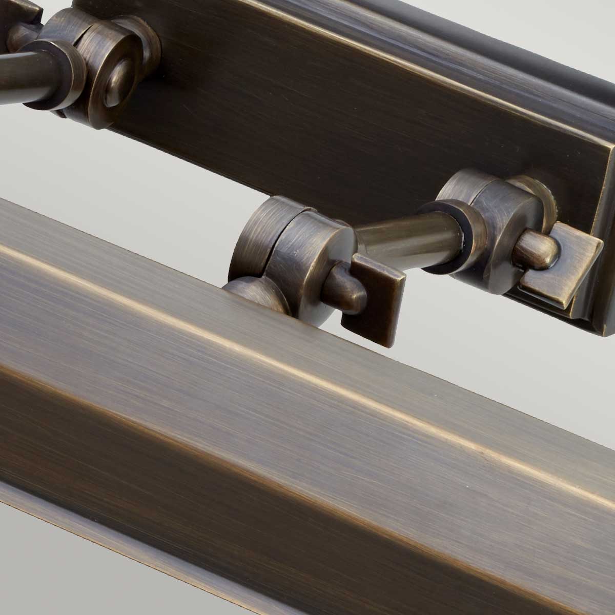 Elstead Lighting Picture Light from the Chawton range. Chawton Medium Picture 2 Light Product Code = CHAWTON-PLM-DB