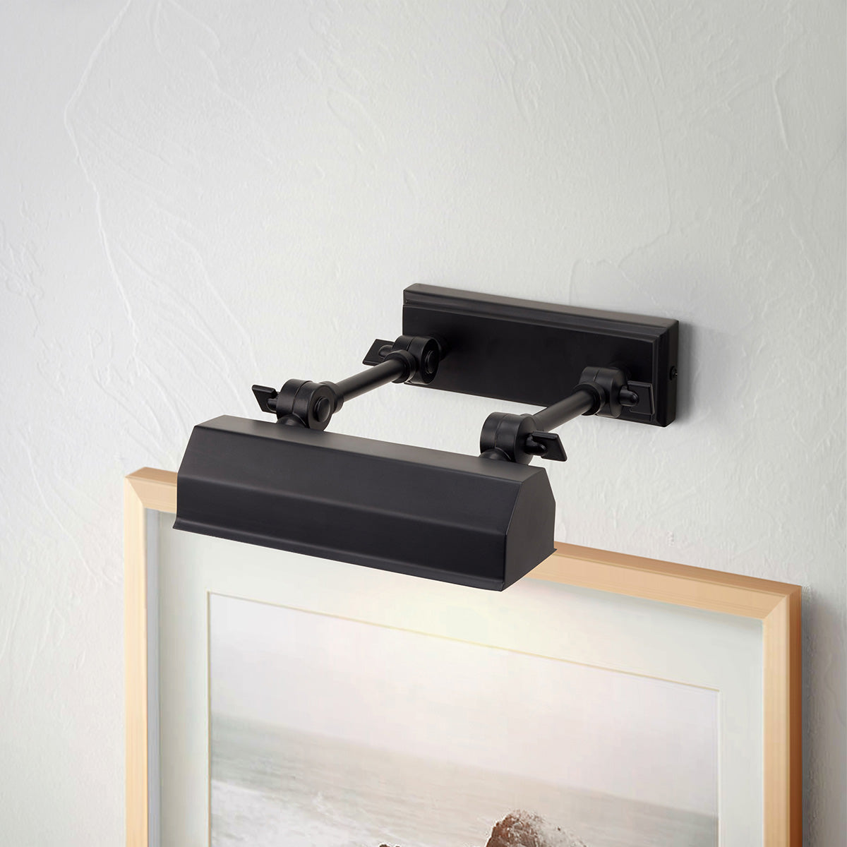 Elstead Lighting Picture Light from the Chawton range. Chawton Small Picture Light Product Code = CHAWTON-PLS-BLK