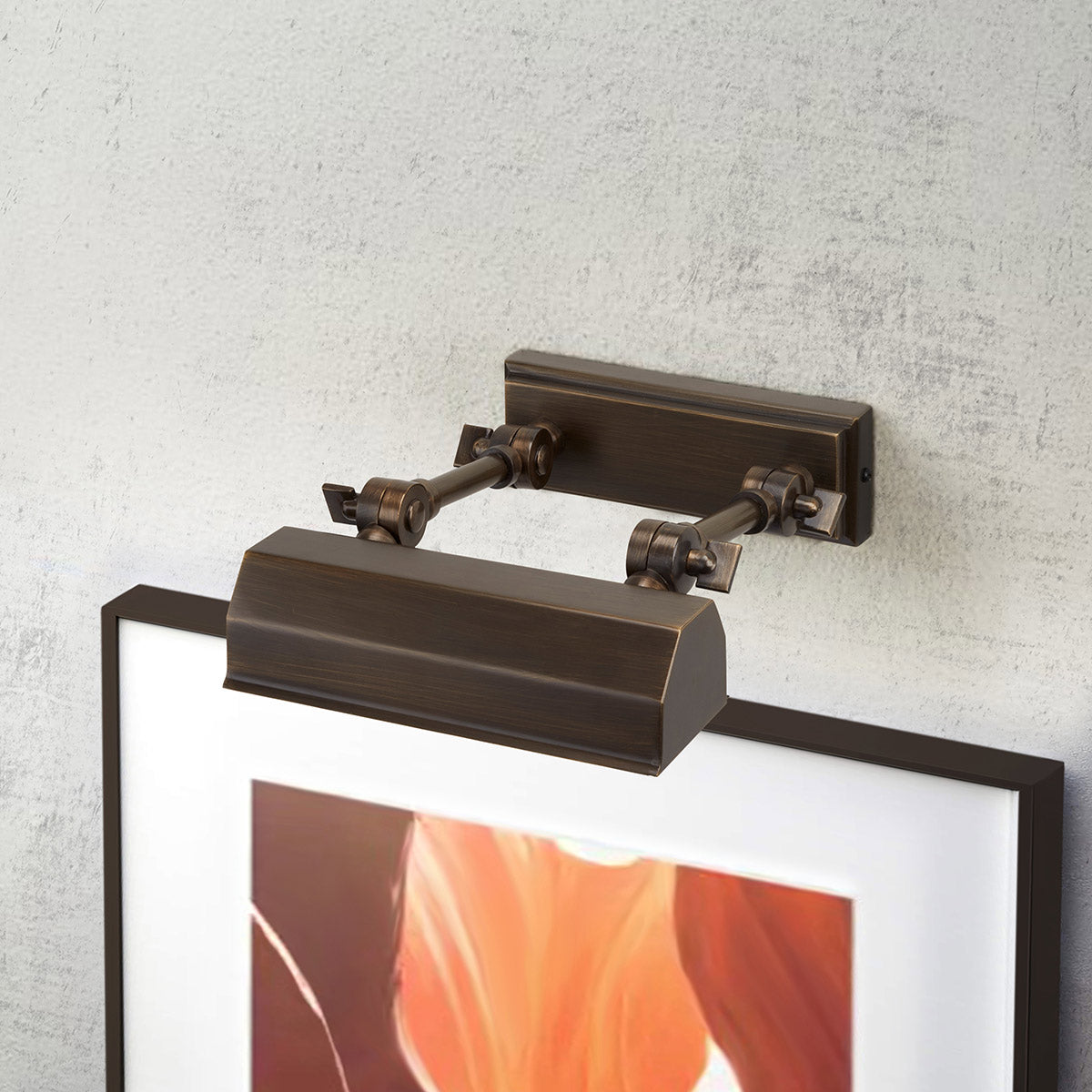 Elstead Lighting Picture Light from the Chawton range. Chawton Small Picture Light Product Code = CHAWTON-PLS-DB