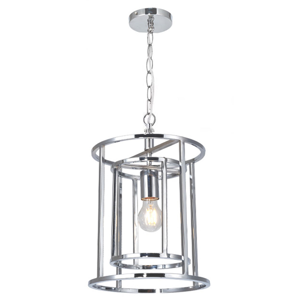 Magnalux Chester 1 Light Pendant Polished Chrome Part Number - CHE01CH