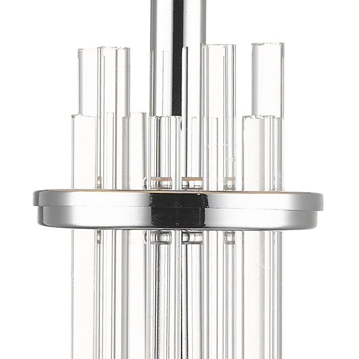 Magnalux Chrysler Polished Chrome and Crystal Table Lamp c/w Shade Part Number - CHR01CHTL