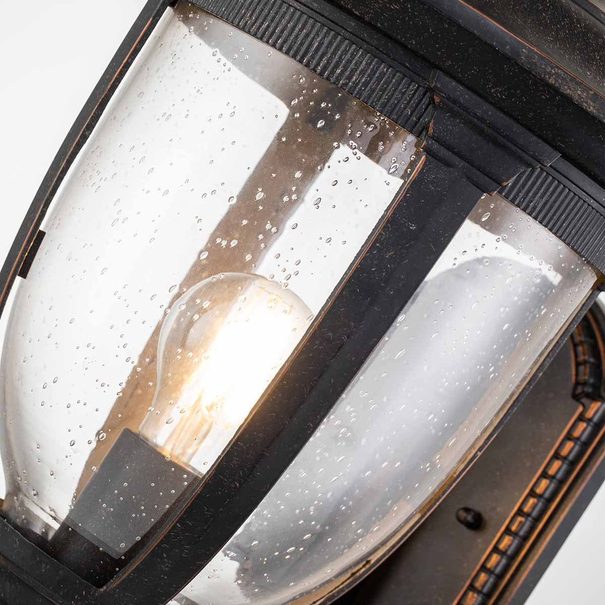 Elstead Lighting Cleveland 1 Light Medium Wall Lantern CL1-M