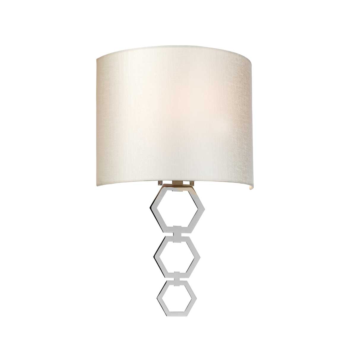 Elstead Lighting Wall Light from the Clark range. Clark Medium 1 Light Wall Light Product Code = CLARK-MEDIUM-PC