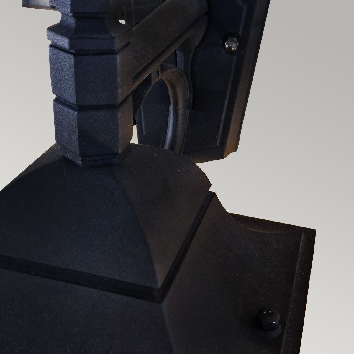 Elstead Lighting Outdoor Wall Light from the Chapel range. Chapel 1 Light Down Wall Lantern Product Code = CP2-BLACK