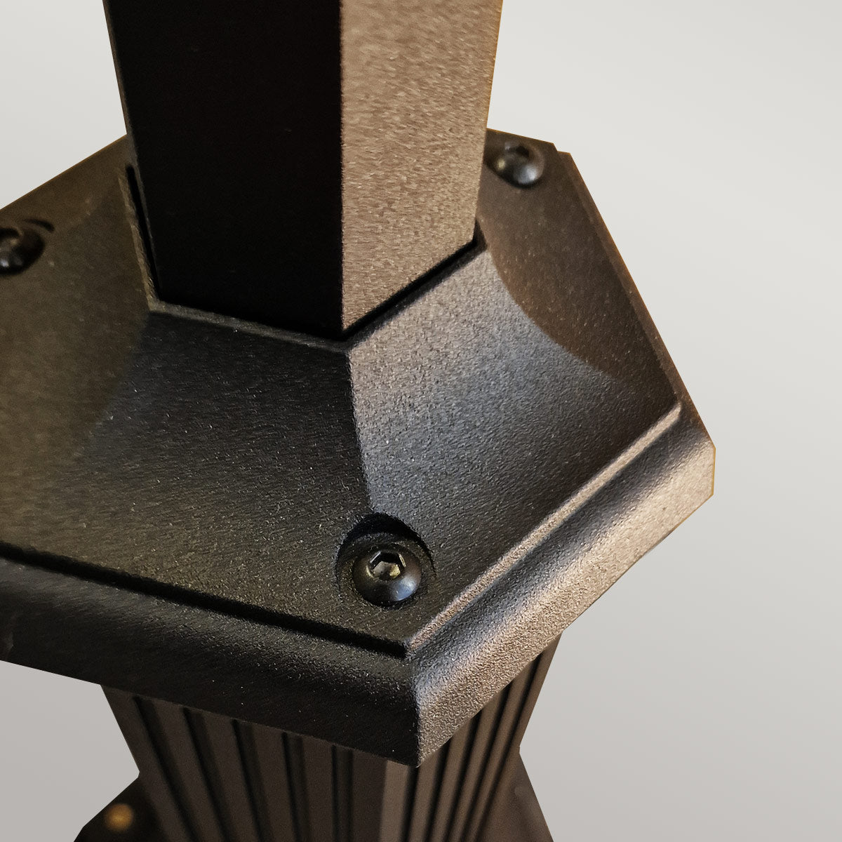 Elstead Lighting Lamp Post from the Chapel range. Chapel 1 Light Lamp Post Product Code = CP6-BLACK