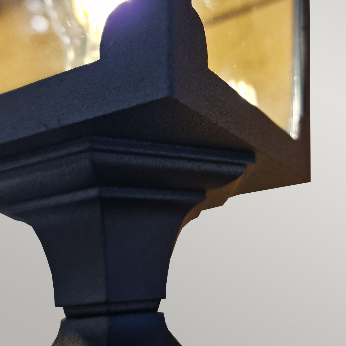 Elstead Lighting Lamp Post from the Chapel range. Chapel 1 Light Lamp Post Product Code = CP6-BLACK