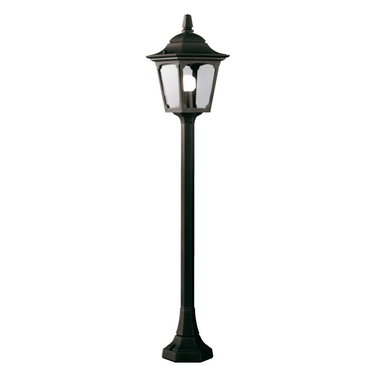 Elstead Lighting Pillar Lantern from the Chapel Mini range. Chapel 1 Light Mini Pillar Lantern Product Code = CPM5-BLACK