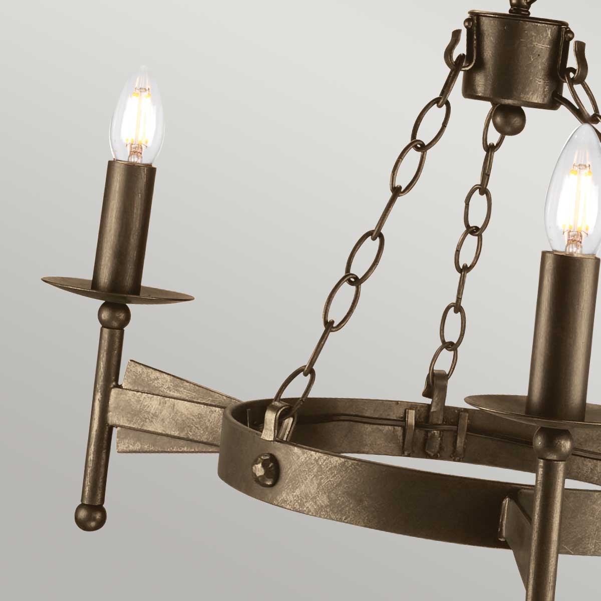 Elstead Lighting Cromwell 3 Light Chandelier CW3-OLD-BRZ