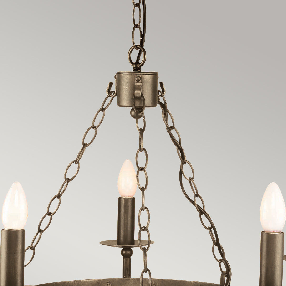 Elstead Lighting Chandelier from the Cromwell range. Cromwell 5 Light Chandelier Product Code = CW5-OLD-BRZ