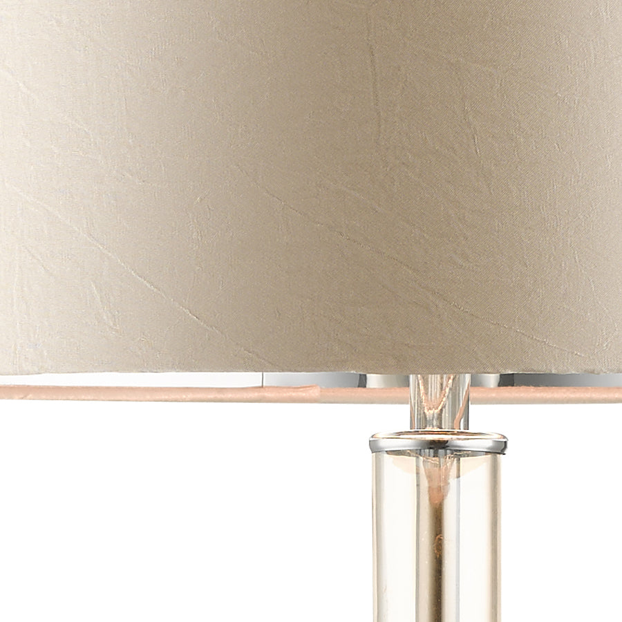 Magnalux Dior Amber Glass Table Lamp c/w Shade Part Number - DIO01TL