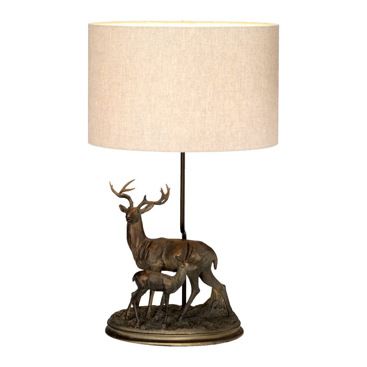 Designer's Lightbox Table Lamp from the Amelia range. Amelia 1 Light Table Lamp with Oval Shade Product Code = DL-AMELIA-TL