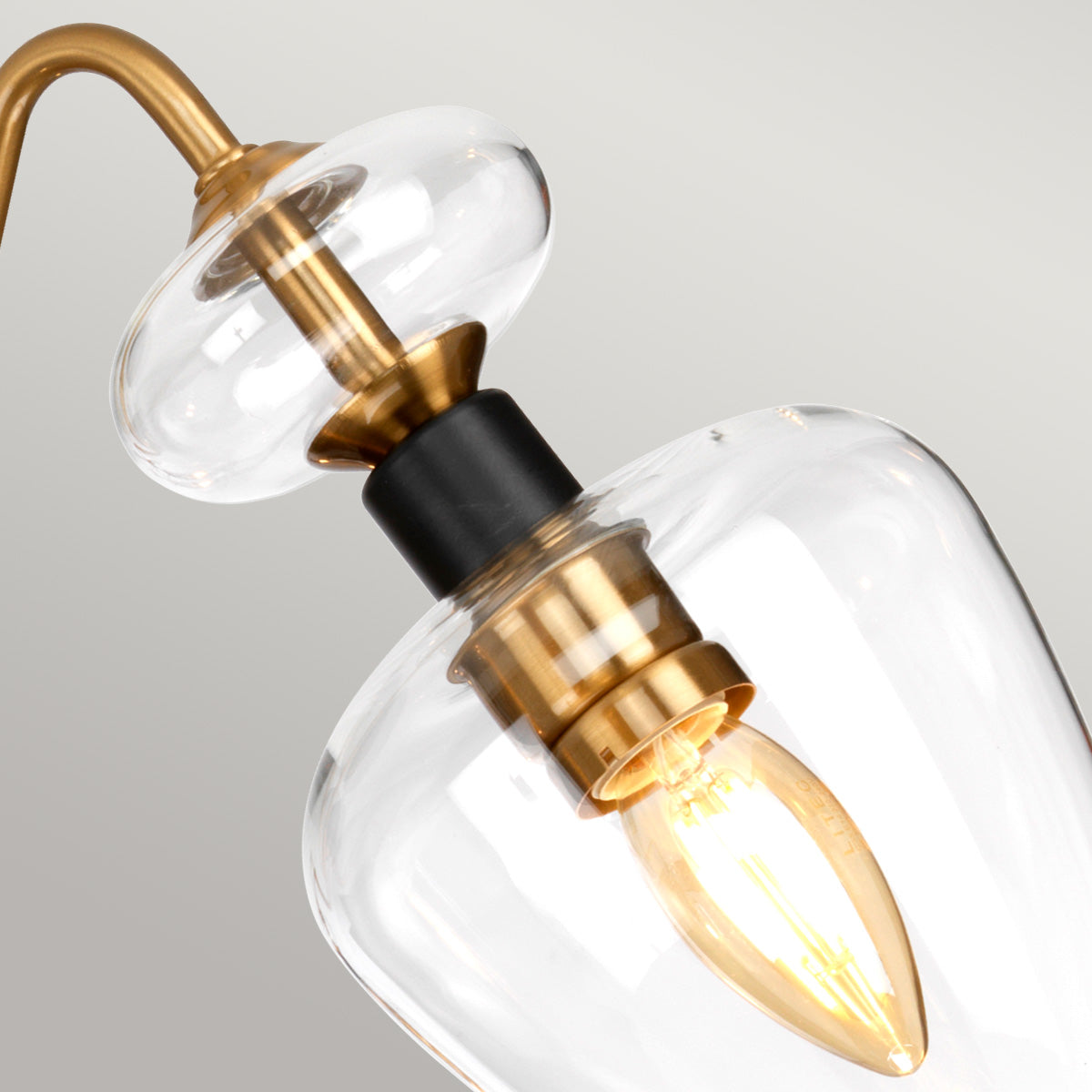 Elstead Lighting Ceiling Semi-Flush from the Armand range. Armand 3 Light Semi-Flush Product Code = DL-ARMAND-SF3-AB