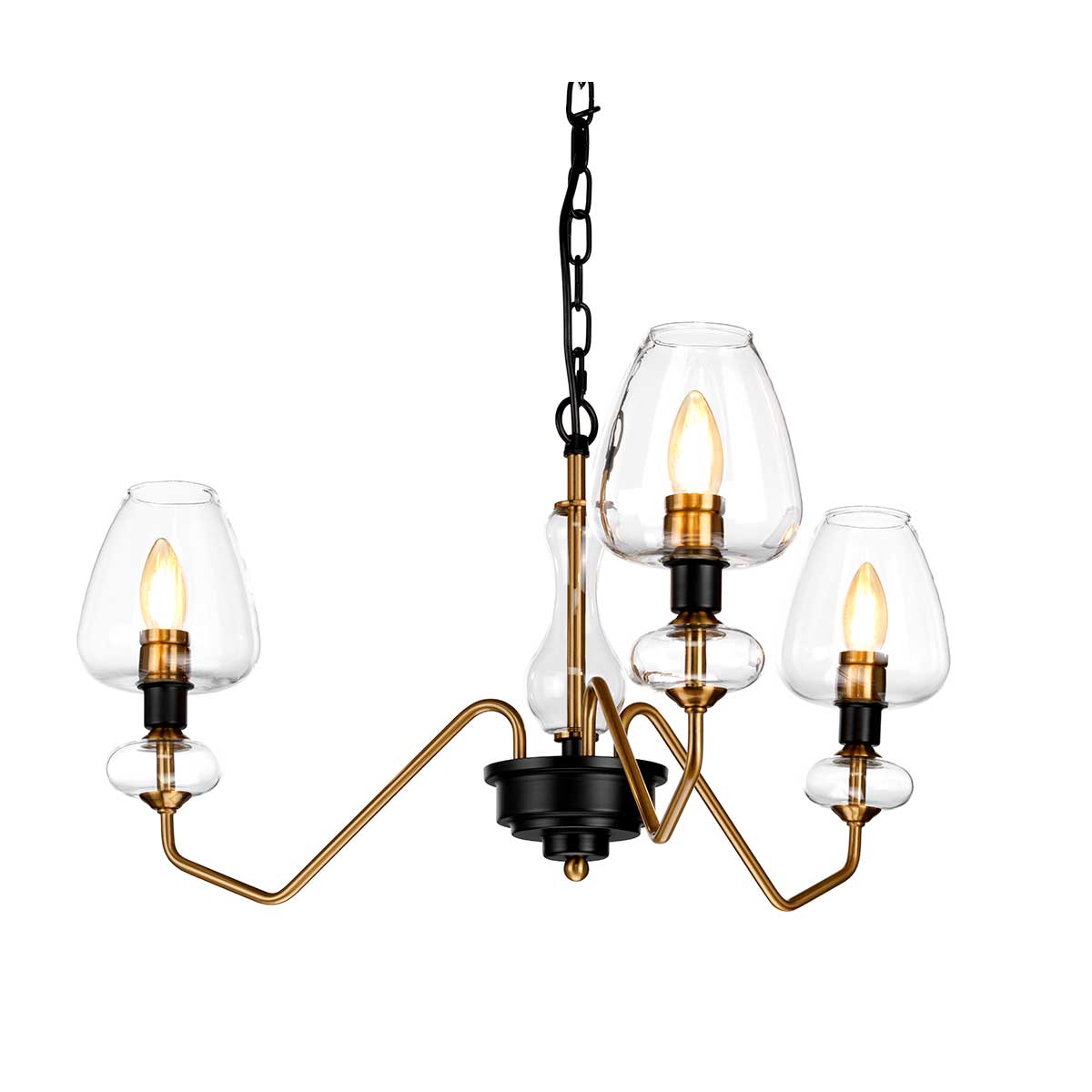 Elstead Lighting Pendant from the Armand range. Armand 3 Light Pendant Product Code = DL-ARMAND3-AB