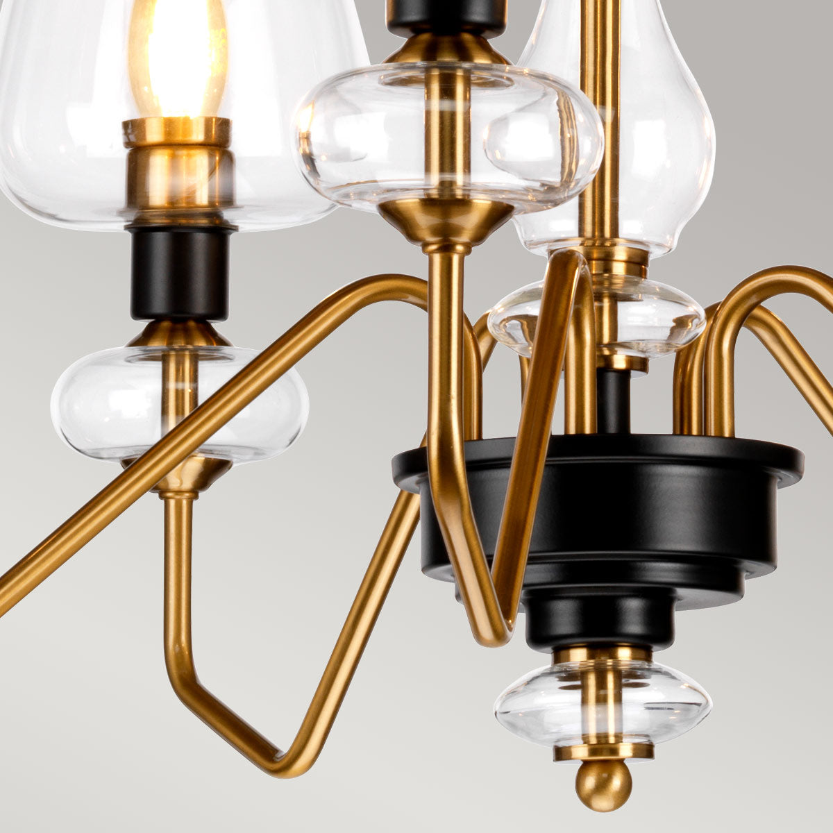 Elstead Lighting Chandelier from the Armand range. Armand 5 Light Chandelier Product Code = DL-ARMAND5-AB