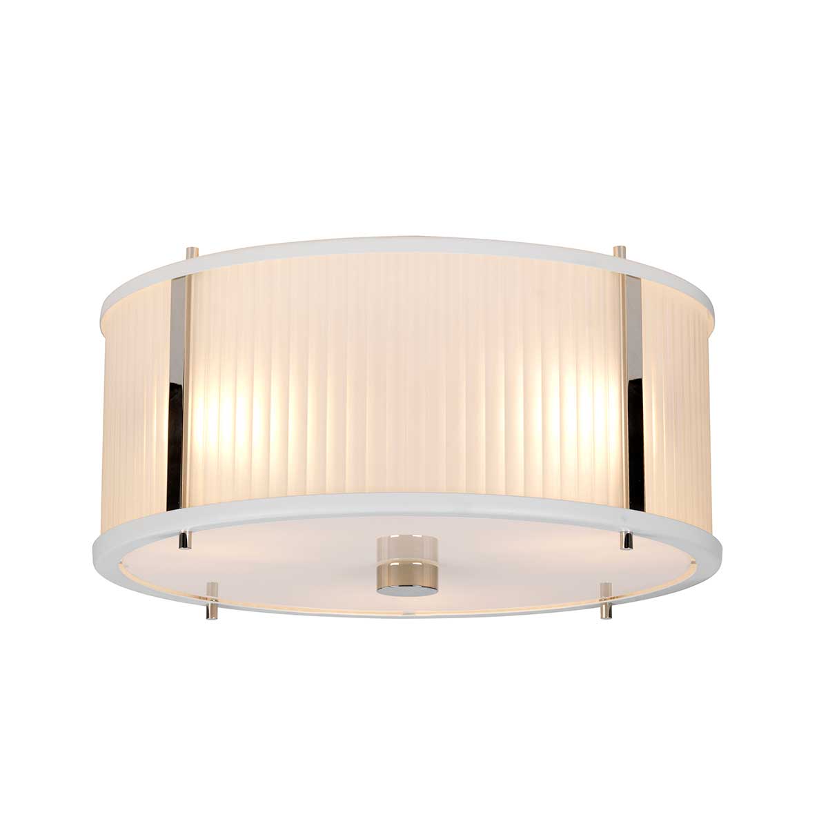Elstead Lighting Pendant from the Corona range. Corona 3 Light Pendant Product Code = DL-CORONA-3P-WPN