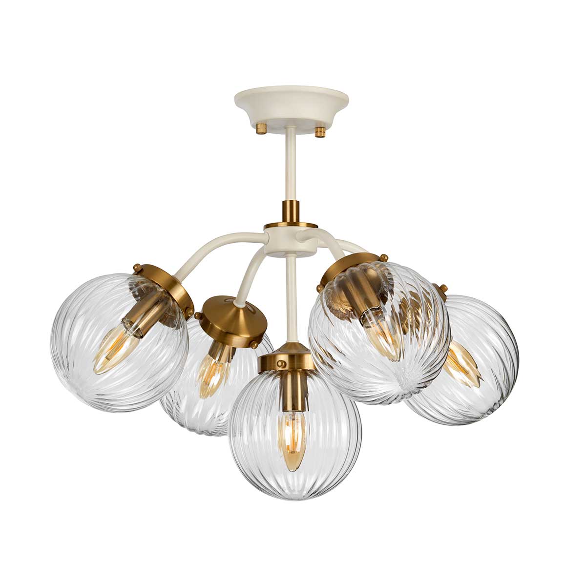 Elstead Lighting Pendant from the Cosmos range. Cosmos 5 Light Pendant Product Code = DL-COSMOS5