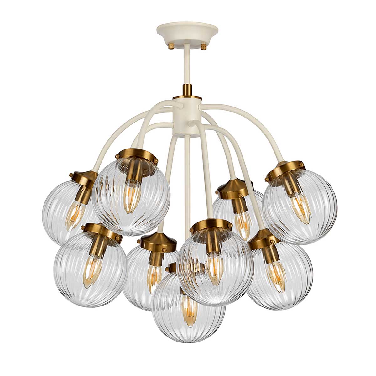Elstead Lighting Pendant from the Cosmos range. Cosmos 9 Light Pendant Product Code = DL-COSMOS9