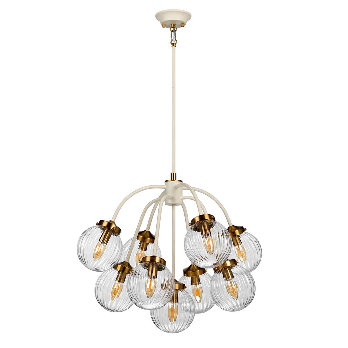 Elstead Lighting Pendant from the Cosmos range. Cosmos 9 Light Pendant Product Code = DL-COSMOS9