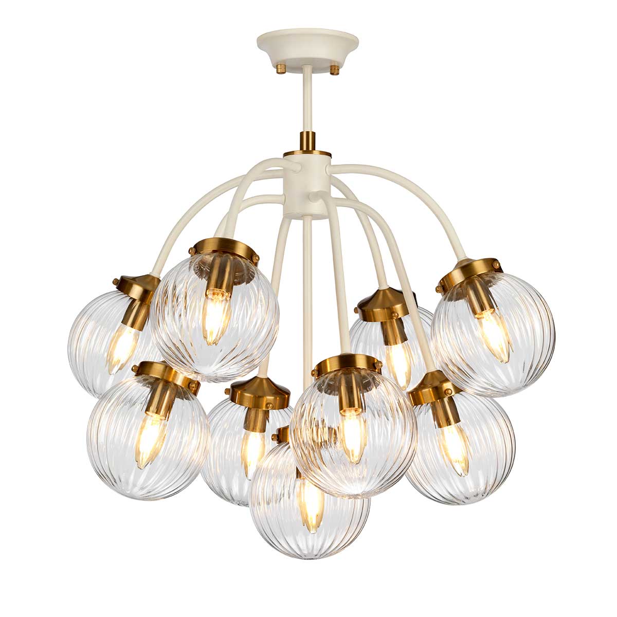 Elstead Lighting Pendant from the Cosmos range. Cosmos 9 Light Pendant Product Code = DL-COSMOS9
