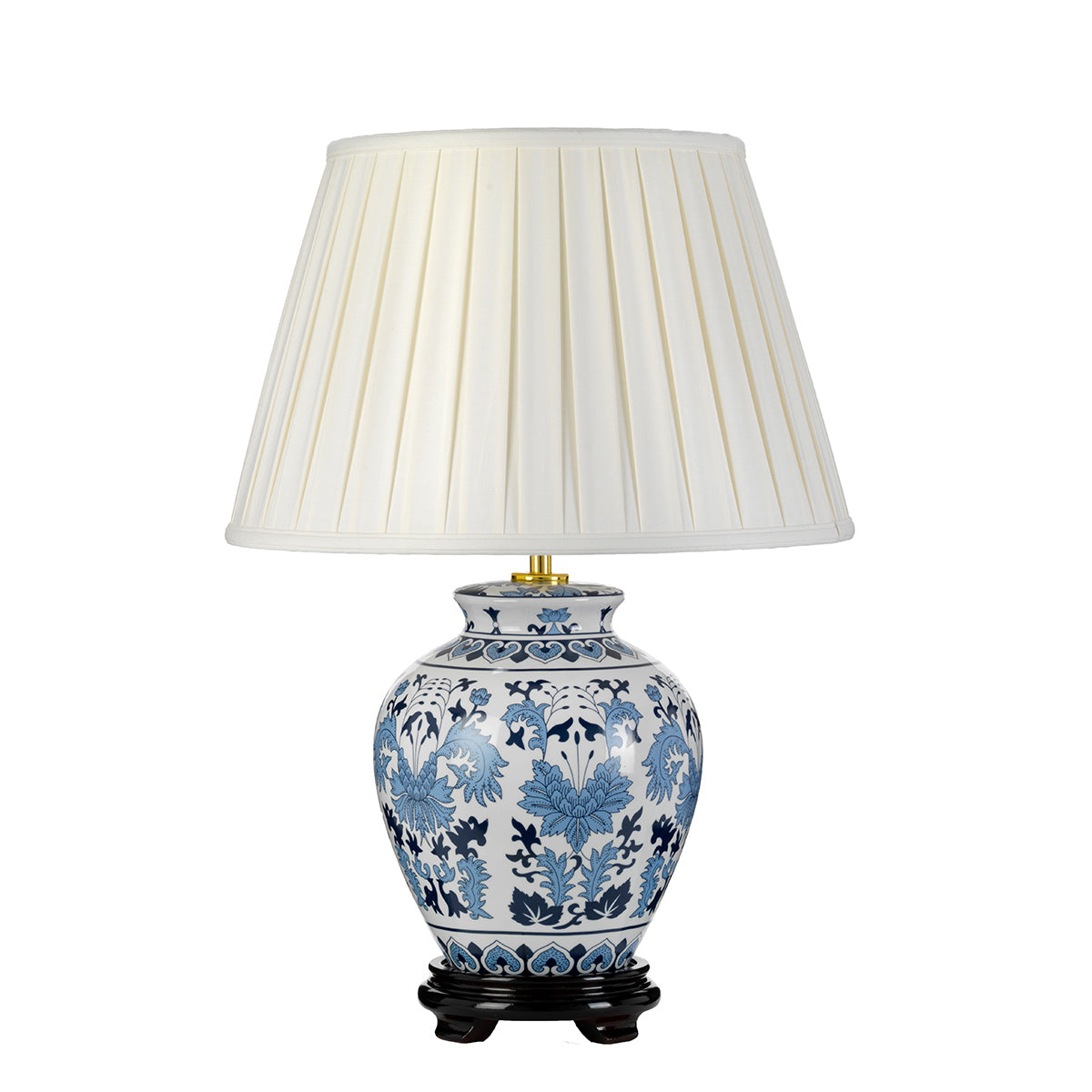 Designer's Lightbox Table Lamp from the Linyi range. Linyi 1 Light Table Lamp with Tall Empire Shade Product Code = DL-LINYI-TL