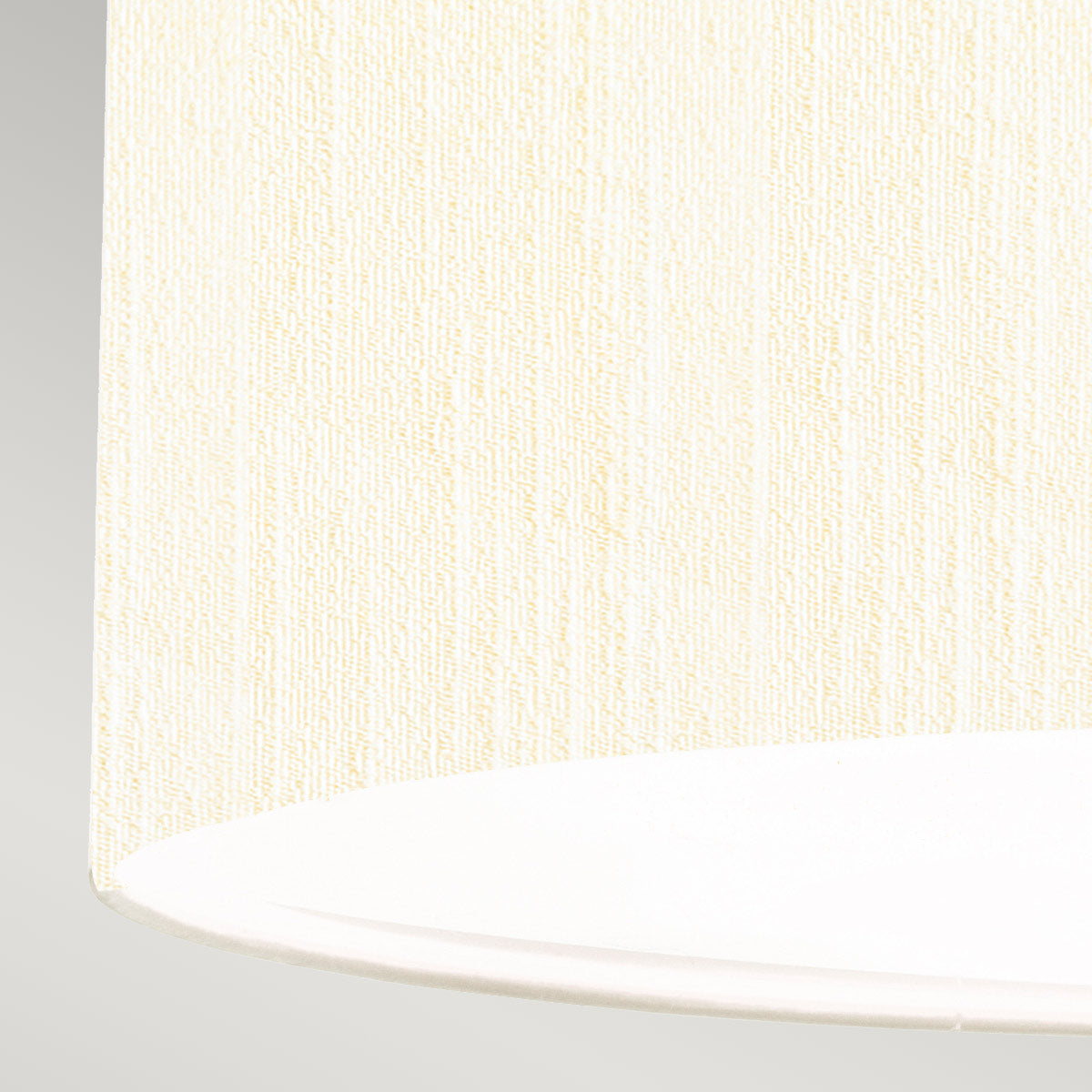 Designer's Lightbox Pendant from the Pearce range. Pearce 18" Pendant with Polished Chrome Ceiling Pan Product Code = DL-PEARCE18-3LT-IV-PC