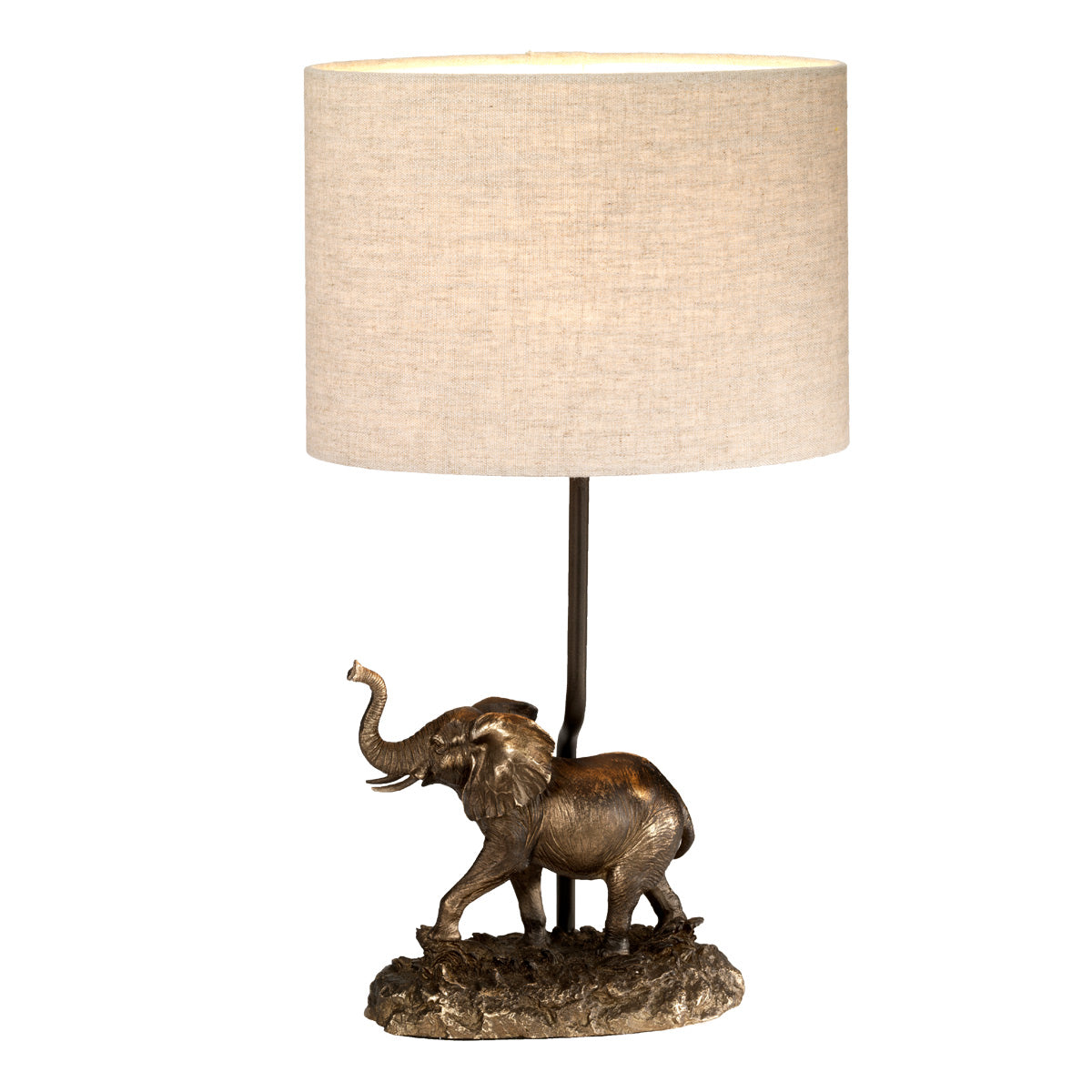 Designer's Lightbox Table Lamp from the Sabi range. Sabi 1 Light Table Lamp with Oval Shade Product Code = DL-SABI-TL