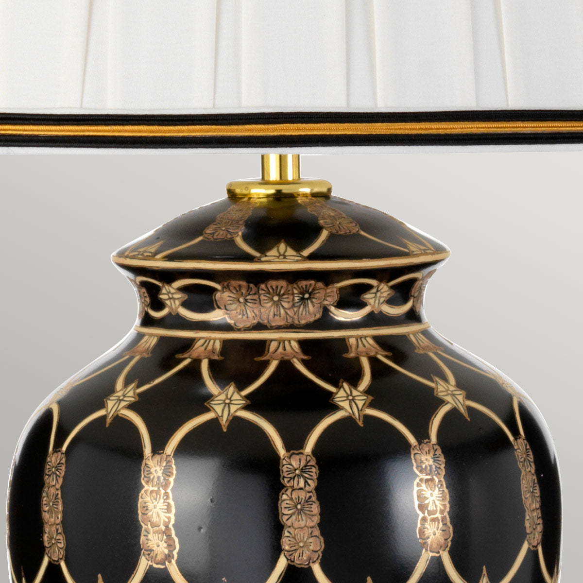 Designer's Lightbox Table Lamp from the Taipei range. Taipei 1 Light Table Lamp with Tall Empire Shade Product Code = DL-TAIPEI-TL