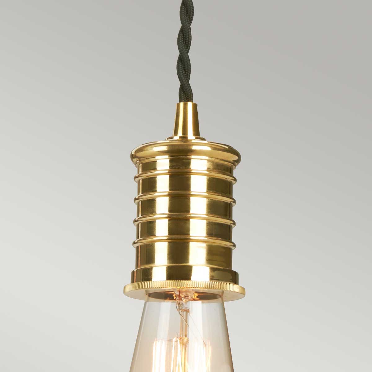 Elstead Lighting Douille 1 Light Pendant DOUILLE-P-BPB