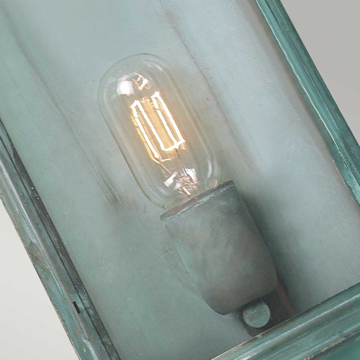 Elstead Lighting Outdoor Wall Light from the Downing Street range. Downing Street 1 lt Wall Lantern Product Code = DOWNING-STREET-V