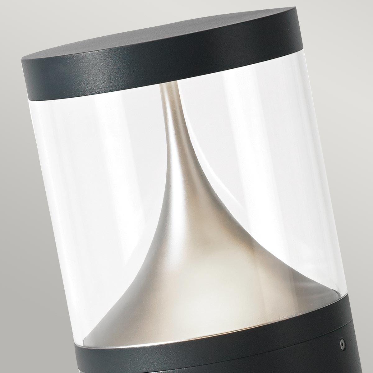 Norlys Bollard from the Egersund range. Egersund LED Large Bollard Product Code = EGERSUND-L-GR