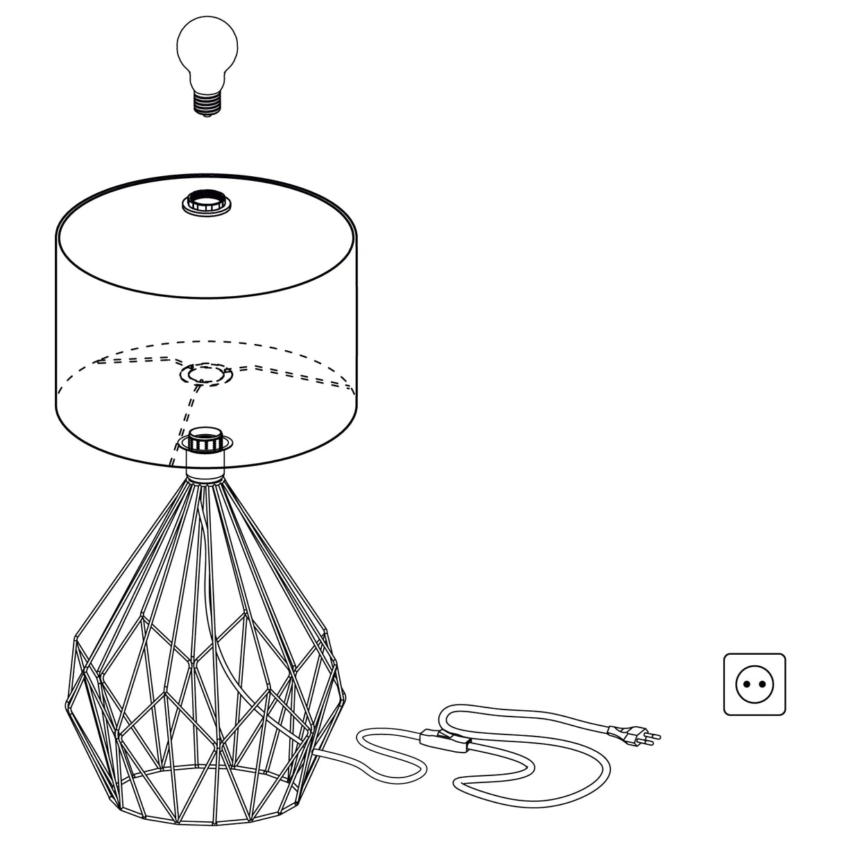 EGLO - 43077 - Table Light