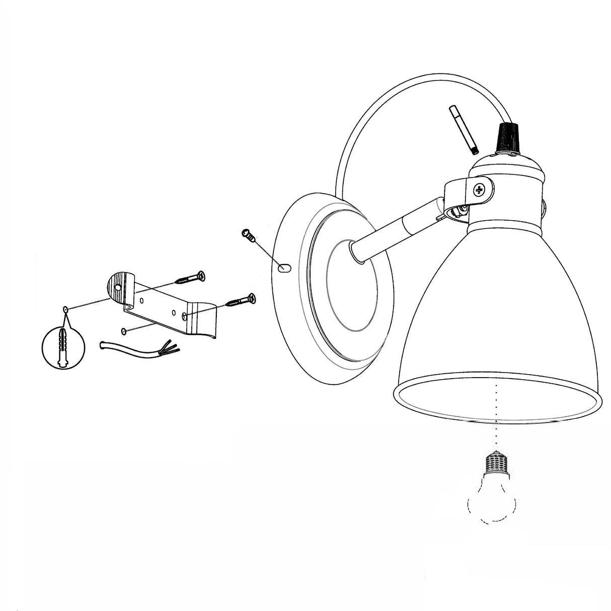 EGLO - 49468 - Wall Light