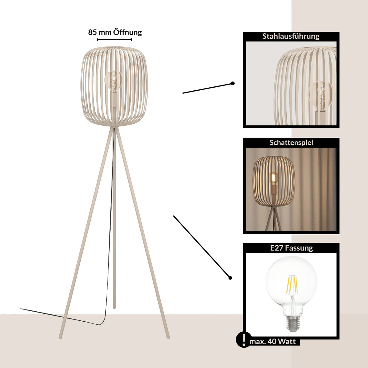 EGLO - 900523 - Floor Light