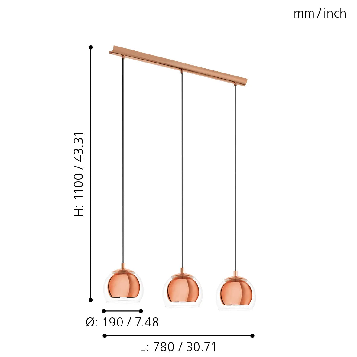 EGLO - 94591 - Pendant Light