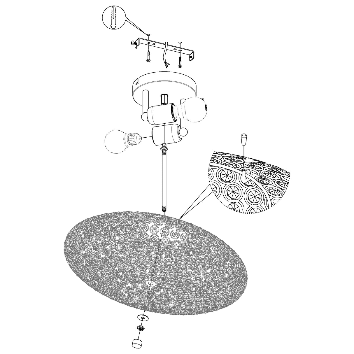 EGLO - 95284 - Ceiling Light