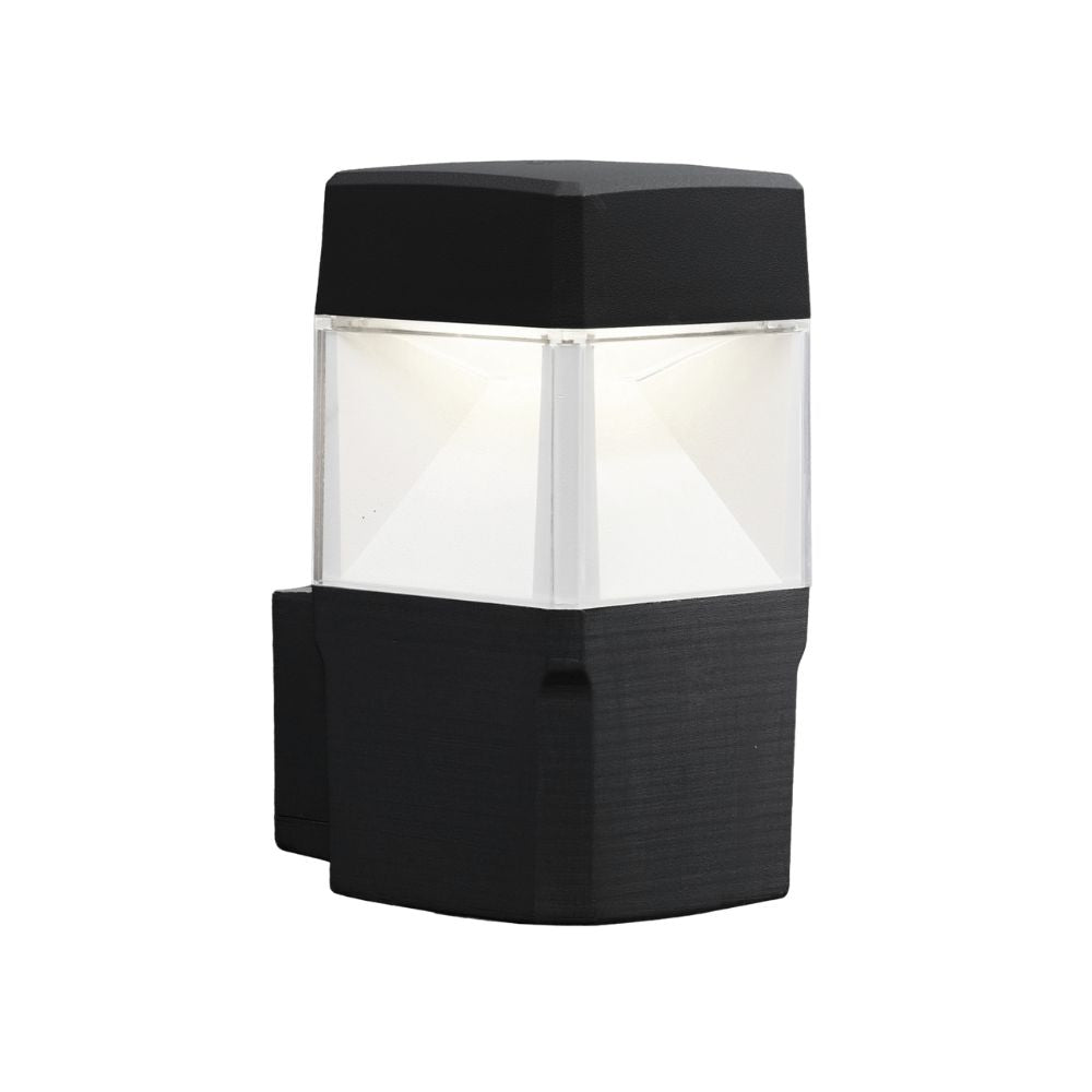 Magnalux ELISAAPPLIQUE/LED10 Elisa Applique Black Opal LED 10W CCT Wall Light FUMAGALLI